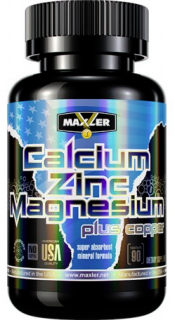 Maxler Calcium Zinc Magnesium+D3 90&nbsp;таб (превью)