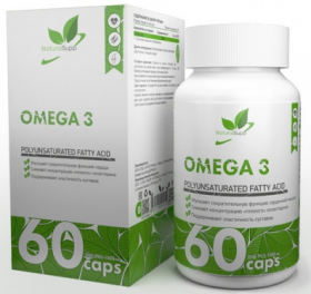 NaturalSupp Omega 3 1000 мг DHA120/EPA180 30%