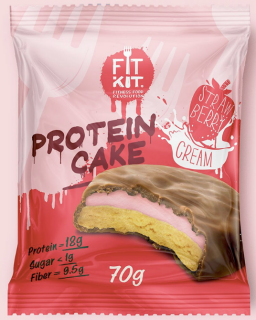 FITKIT Protein cake с начинкой (24 шт в уп) 70&nbsp;г (превью)