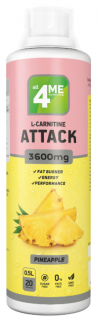 4Me Nutrition L-carnitine + Guarana ATTACK 3600 500&nbsp;Мл