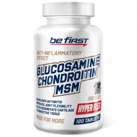 Be First Glucosamine+Chondroitin+MSM Hyper Flex 120&nbsp;таб (превью)