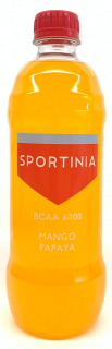Sportinia BCAA 6000 (12 шт. в уп.) Упаковка 500&nbsp;Мл