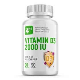 4Me Nutrition Vitamin D3 2000 IU