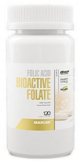 Maxler Folic Acid Bioactive Folate 5-MTHF (превью)