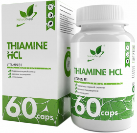 NaturalSupp Vitamin B1 (Тиамин гидрохлорид - 5мг)