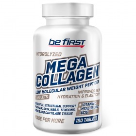 Be First Mega Collagen Peptides + hyaluronic acid + vitamin C (превью)