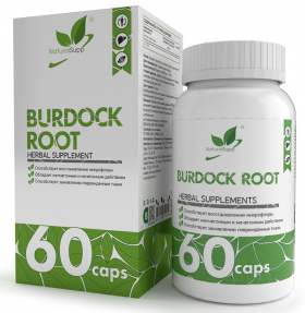 NaturalSupp Burdock root (Корень лопуха) 500 мг