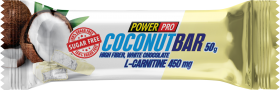 PowerPro Батончик без сахара с кокосовой стружкой (20шт в уп) 50&nbsp;г (превью)
