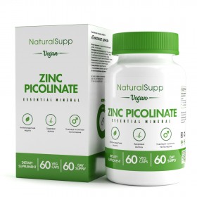 NaturalSupp Zinc Picolinate 25 mg