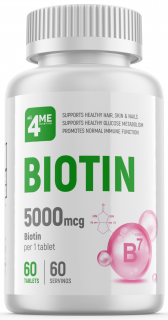 4Me Nutrition Biotin 5000 мкг