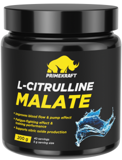 Prime Kraft L-Citrulline Malate банка 200&nbsp;г (превью)