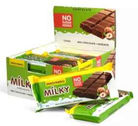 Bombbar SNAQ FABRIQ Молочный шоколад (30шт в уп) Упаковка 55&nbsp;г