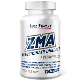 Be First ZMA bisglycinate chelate + vitamin D3