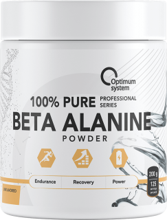 Optimum System 100% Pure Beta-Alanine Powder 200 грамм (Без вкуса) (превью)