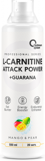 Optimum System L-Carnitine Attack Power 500мл