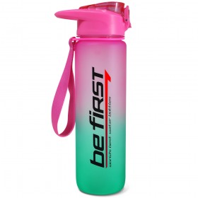 Be First Бутылка для воды тритан (SN2035-Pink-green-frost) 900&nbsp;Мл (превью)