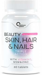Optimum System Skin, Hair & Nails Beauty 60 таб (превью)