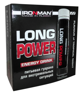 Ironman Гуарана "Long Power" (10 флак. х 25 мл) 0.368&nbsp;шт (превью)