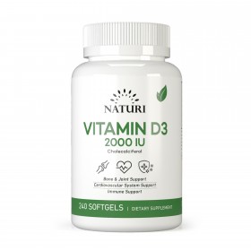 NATURI Vitamin D3 2000ME