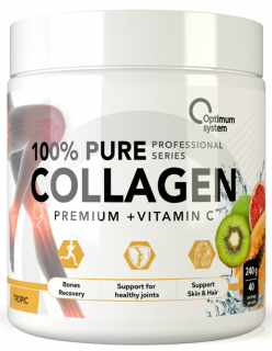 Optimum System 100% Pure Collagen Powder 240&nbsp;г