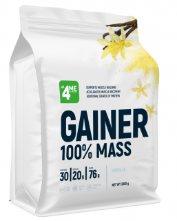 4Me Nutrition 100% MASS GAINER квадропак 3000&nbsp;г (превью)