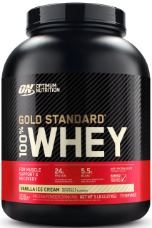 Optimum Nutrition 100 % Whey protein Gold standard 2270&nbsp;г (превью)