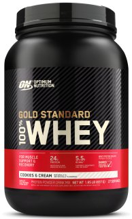 Optimum Nutrition 100 % Whey protein Gold standard 908&nbsp;г (превью)