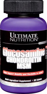 Ultimate Nutrition Glucosamine & Chondroitin & MSM 90&nbsp;таб (превью)