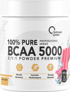 Optimum System BCAA 5000 Powder 200&nbsp;г