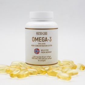 Matrix Labs Omega-3 Norway (Норвегия) 1200 мг. 75% Extra Concentration (превью)