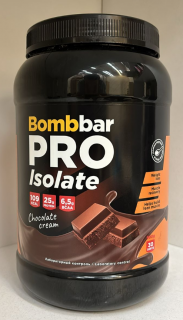 Брак Bombbar Isolate PRO 900 г Шоколадно-сливочный без даты изготовления (превью)