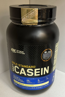 Optimum Nutrition 100% Casein Protein 908 г Creamy Vanilla брак этикетки (превью)