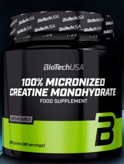 BioTech USA 100% Creatine Monohydrate банка