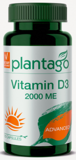PLANTAGO Vitamin D3 2000 МЕ (превью)