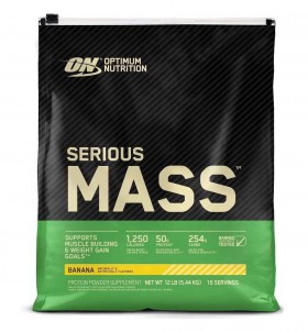 Optimum Nutrition Serious Mass 5455 г Banana до 09.24 (превью)