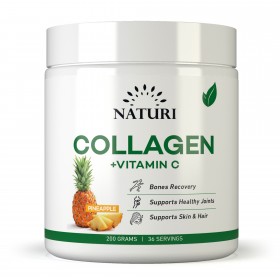NATURI Collagen Poweder 200 gr (Ананас) до 30,10,24 (превью)