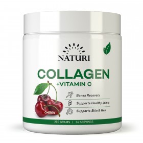 NATURI Collagen Poweder 200 gr (Вишня) до 30,10,24 (превью)