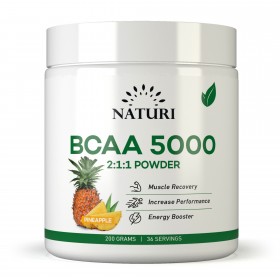 NATURI BCAA Powder 200 gr (Ананас) до 05,09,24