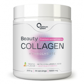 Optimum System Beauty Wellness Collagen 200 грамм (Tropic) (превью)