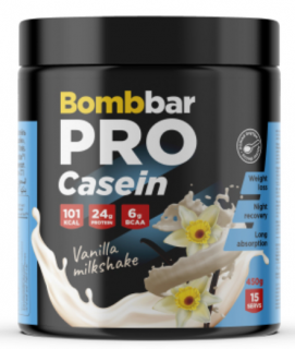 Bombbar Casein PRO 450 г Ванильный милкшейк без НДС (превью)