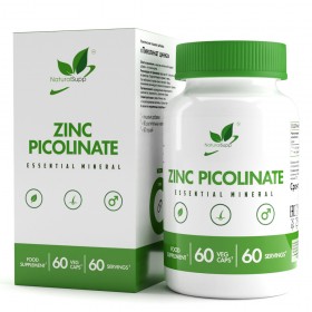 NaturalSupp Zinc Picolinate 25 mg 60 вег. капс. без НДС