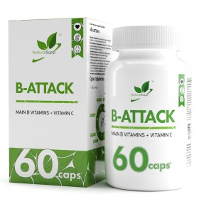 NaturalSupp B-Attack 60 капс без НДС