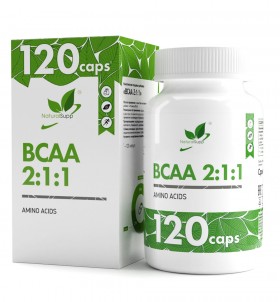 NaturalSupp BCAA 2:1:1+ 800mg 120 капс без НДС (превью)