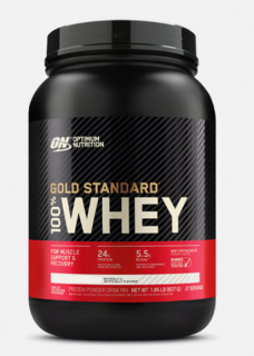 Optimum Nutrition 100 % Whey protein Gold standard 908 г Banana Cream без НДС (превью)