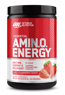 Optimum Nutrition Amino Energy 270 г Juicy Strawberry Burst без НДС