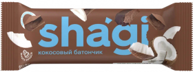 Proteinrex Батончик shagi кокосовый глазированный (15шт в уп) 40 г шоколад без НДС (превью)