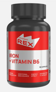 Proteinrex Iron+Vitamin B6 90 капс без НДС