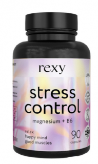 Proteinrex Rexy «stress control» Магний с витамином В6 90 капс без НДС (превью)