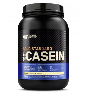 Optimum Nutrition 100% Casein Protein 908 г Creamy Vanilla без НДС