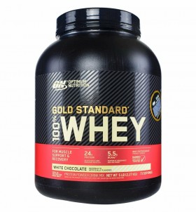 Optimum Nutrition 100 % Whey protein Gold standard 2270 г White Chocolate без НДС